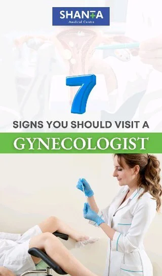 Sings you should visit a Gynecologist